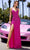 Portia and Scarlett PS25243 - Plunging Back Prom Dress Prom Dresses 00 / Fuchsia