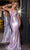 Portia and Scarlett PS25276 - Open Back Halter Evening Dress Prom Dresses 00 / Pink