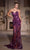 Portia and Scarlett PS25287 - Illusion Sheath Prom Dress Prom Dresses 00 / Plum