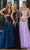 Portia and Scarlett PS25289 - Sash Draped Prom Dress Prom Dresses