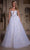 Portia and Scarlett PS25315 - Glitter Lace A-Line Prom Gown Quinceanera Dresses 00 / Ivory