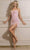 Portia and Scarlett PS25403C - Plunging Sweetheart Cocktail Dress Special Occasion Dress 00 / Pink