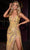 Portia and Scarlett PS25435C - Swirl Motif Prom Dress Pageant Dresses