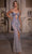 Portia and Scarlett PS25438C - Crystal Beads Scoop Evening Dress Special Occasion Dress