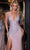 Portia and Scarlett PS25462C - Plunging V-Neck Halter Prom Gown Prom Dresses