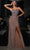 Portia and Scarlett PS25478C - Elegant Sheer Accented Beaded Prom Gown Special Occasion Dress