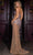 Portia and Scarlett PS25487C - Halter Embellished Prom Gown Prom Dresses