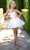 Portia and Scarlett PS25518 - Bow Accent Strapless Cocktail Dress Homecoming Dresses 00 / White