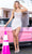 Portia and Scarlett PS25552 - Bejeweled Scoop Cocktail Dress Special Occasion Dress 00 / Ivory