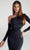 Portia and Scarlett PS307B - Crystal Asymmetrical Evening Dress Evening Dresses