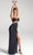 Portia and Scarlett PS317B - Open Back Halter Evening Dress Evening Dresses