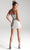 Portia and Scarlett PS329B - Crystal Bead Embellished Sleeveless Cocktail Dress Cocktail Dresses 6 / Silver