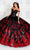 Princesa by Ariana Vara PR12275 - Glitter Tulle with Bolero Ballgown