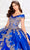 Princesa by Ariana Vara PR22029 - Off-Shoulder Brushed Satin Ball Gown