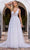 Primavera Couture 11142 - Plunging V-Neck Beaded A-Line Gown Wedding Dresses