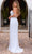 Primavera Couture 11145 - Beaded Sheer Corset V-Neck Evening Gown Wedding Dresses