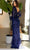 Primavera Couture 12159 - Long Sleeve Floral Applique Evening Dress Evening Dresses