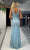 Primavera Couture 12180 - Beaded Applique Plunging V-Neck Prom Dress Special Occasion Dress