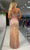 Primavera Couture 12180 - Beaded Applique Plunging V-Neck Prom Dress Special Occasion Dress