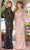 Primavera Couture 12189 - V-Neck Cape Sleeve Sequin Evening Gown Mother of the Bride Dresses