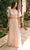 Primavera Couture 13119 - Flutter Sleeve Blouson Prom Gown Prom Dresses 10 / Rose Gold