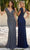 Primavera Couture 13133 - Short Sleeve Embellished Evening Dress Mother of the Bride Dresses