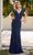 Primavera Couture 13133 - Short Sleeve Embellished Evening Dress Mother of the Bride Dresses