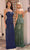 Primavera Couture 13141 - Plunging V-Neck Beaded Evening Gown Mother of the Bride Dresses