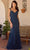 Primavera Couture 13143 - Embellished Mermaid Evening Dress Mother of the Bride Dresses 4 / Midnight