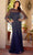 Primavera Couture 13145 - Strapless Sheer Capelet Evening Dress Mother of the Bride Dresses