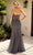 Primavera Couture 13145 - Strapless Sheer Capelet Evening Dress Mother of the Bride Dresses