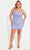 Primavera Couture 14061 - Sequined Lace-Up Back Cocktail Dress Special Occasion Dress 14W / Lilac