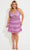 Primavera Couture 14063 - Sequin Tiered Skirt Cocktail Dress Special Occasion Dress 14W / Lavender