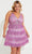 Primavera Couture 14063 - Sequin Tiered Skirt Cocktail Dress Special Occasion Dress