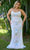 Primavera Couture 14074 - Sparkling Beaded Scoop Evening Dress Prom Dresses 14W / Ivory