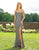 Primavera Couture - 3290 Sequined Sexy Back Gown Prom Dresses