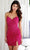 Primavera Couture 4201 - Ruched Sweetheart Cocktail Dress Special Occasion Dress 00 / Fuhsia