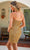 Primavera Couture 4201 - Strapless Sequin Cocktail Dress Homecoming Dresses 4 / Gold