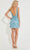 Primavera Couture 4203 - Ruffled V-Neck Cocktail Dress Special Occasion Dress