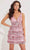 Primavera Couture 4203 - Ruffled V-Neck Cocktail Dress Special Occasion Dress