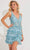 Primavera Couture 4203 - Ruffled V-Neck Cocktail Dress Special Occasion Dress