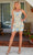 Primavera Couture 4204 - Scoop Crisscross Cocktail Dress Special Occasion Dress 00 / Iovry