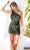 Primavera Couture 4214 - Asymmetrical Fitted Cocktail Dress Special Occasion Dress