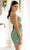 Primavera Couture 4216 - Sequined Crisscross Back Cocktail Dress Special Occasion Dress