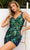 Primavera Couture 4218 - Allover Sequin Plunging Cocktail Dress Special Occasion Dress