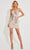 Primavera Couture 4220 - Sweetheart Sequin Embellished Cocktail Dress Special Occasion Dress 00 / Rose Gold