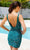 Primavera Couture 4225 - V-Neck Draped Cocktail Dress Special Occasion Dress