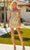 Primavera Couture 4227 - Strapless Sweetheart Cocktail Dress Special Occasion Dress 00 / Nude Gold