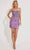 Primavera Couture 4227 - Strapless Sweetheart Cocktail Dress Special Occasion Dress 00 / Orchid