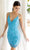 Primavera Couture 4230 - V-Neck Open Back Cocktail Dress Special Occasion Dress